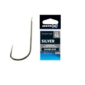 Carlige Matrix Bander Hooks Barbless 18 foto