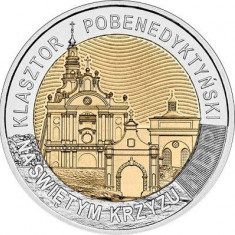 Polonia 5 Zlotych 2022 - (Monastery on Święty Krzyż Mount) B11, KM-New UNC !!!