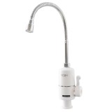 Robinet electric &icirc;ncălzire instant B&ouml;hm BY-24-3, 3000W, Pipa Flexibilă, Afișaj Digital, Max 60&deg;C