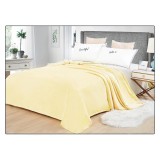 Cumpara ieftin Patura Cocolino Moale Soft pentru Pat Dublu, Galben - DNA14