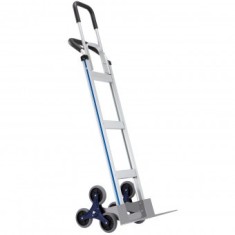 Carucior pentru urcat scarile, Vivatechnix 6 roti, Capacitate 250 kg, Greutate 8.8 Kg, Aluminiu