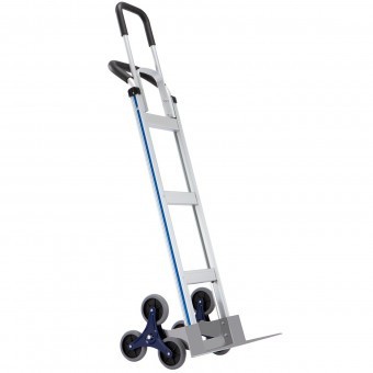 Carucior pentru urcat scarile, Vivatechnix 6 roti, Capacitate 250 kg, Greutate 8.8 Kg, Aluminiu foto