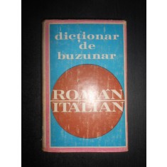 Doina Condrea Derer - Dictionar de buzunar Roman-Italian (1972, ed. cartonata)