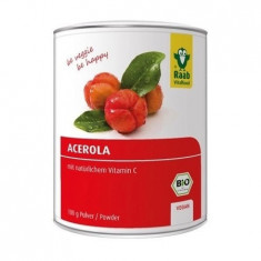 Acerola pulbere, bio, 100g foto