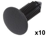 Clips Tapițerie Negru 10buc Mercedes