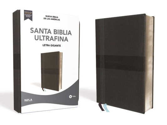 Nbla Santa Biblia Ultrafina, Letra Gigante, Leathersoft, Negro, Edici