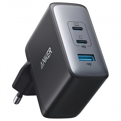 Incarcator Retea Anker 736 Nano II, 100W, 3A, 1 x USB-A - 2 x USB-C, Negru A2145G11 foto