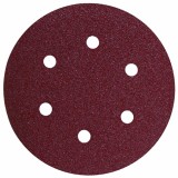 Set 10 discuri abrazive 150 mm K60 cu Velcro pentru slefuitor orbital