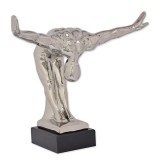 Barbat inclinandu-se-statueta din ceramica CE-16