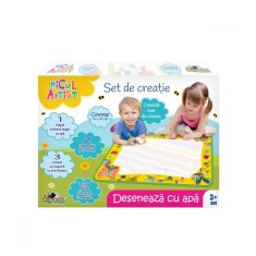 Set creativ, Covoras magic desen cu apa, 7Toys
