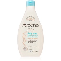 Aveeno Baby Hair&amp;Body Wash sampon pentru copii de par si de corp 400 ml