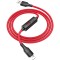 Cablu Date si Incarcare USB la Lightning HOCO Timing S13, 1.2 m, Rosu
