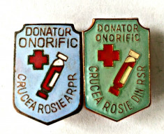 MEDICINA INSIGNA LOT DONATOR ONORIFIC RPR SI RSR foto