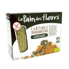 Tartine Crocante Bio Fara Gluten cu Cacao Le Pain Des Fleurs 150gr