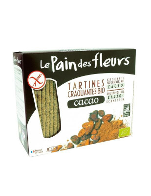 Tartine Crocante Bio Fara Gluten cu Cacao Le Pain Des Fleurs 150gr foto