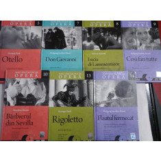 7 volume din seria &quot;Mari Spectacole de Opera &quot; ( carte + Cd + DVD )- Editura Adevarul, 2010