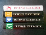 DICTIONAR ENCICLOPEDIC 4 volume (1993, Editura Enciclopedica, editie cartonata)