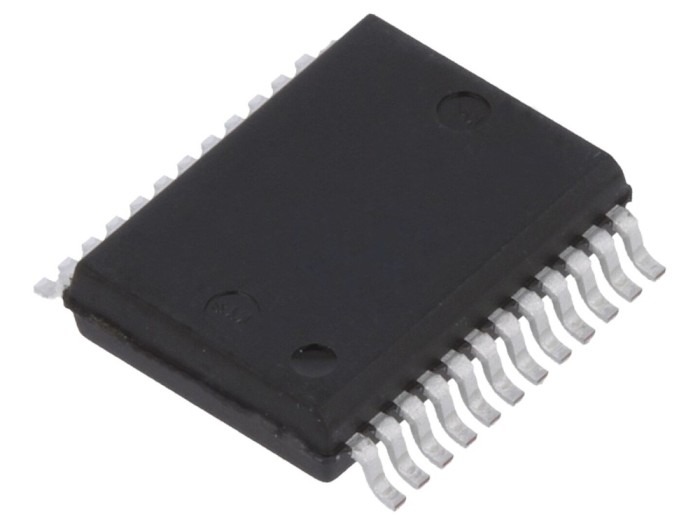 Power switch high-side 19A, 4 canale
