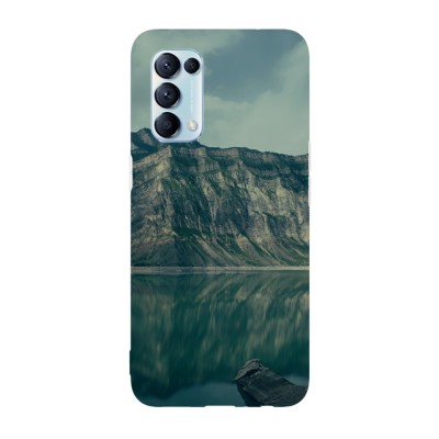 Husa compatibila cu Oppo A77 model Vulcanic lake, Silicon, TPU, Viceversa foto