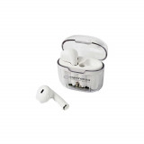 Casti In-Ear wireless TWS, Esperanza Anthe, Bluetooth v.5.3, cu statie de incarcare, 95996, albe
