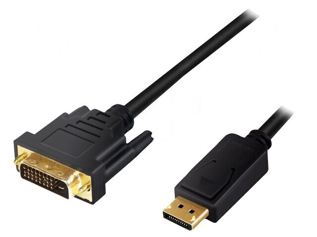 Cablu DisplayPort 1.2 la DVI-D, 1m