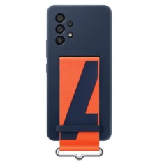 Galaxy A53 (5G); Silicone Cover with Strap; Navy &quot;EF-GA536TNEGWW&quot;