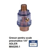 Gresor pentru scule pneumatice 1/4&quot; ADLER MA0200.1