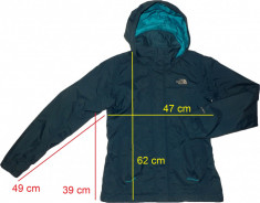 Geaca THE NORTH FACE membrana HyVent, impecabila (dama S) cod-557094 foto