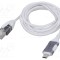 Cablu USB 3.1 RJ45 - USB C, 2m, alb gri, Goobay