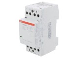 Contactor 4-polar 25A 24VAC/24VDC, temperatură -25 p&acirc;nă la 55&deg;C