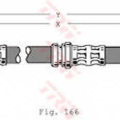 Conducta / cablu frana VOLVO S40 I (VS) (1995 - 2004) TRW PHD346