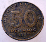 7.817 GERMANIA RDG DDR 50 PFENNIG 1950 A, Europa, Alama
