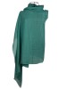 Esarfa dama uni 25V, verde prafuit 180 x 95 cm, Marime universala