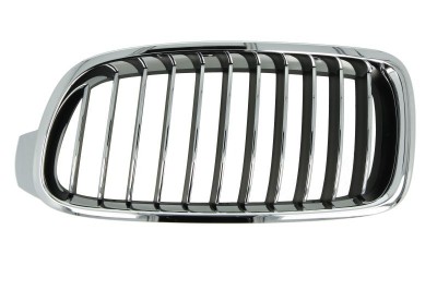 Grila radiator Bmw Seria 3 (F30/F31), 01.2012-12.2019 Model LUXURY, partea stanga, 51137263481, 20D105-5, (fara model GT) foto