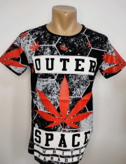 Tricou bărbătesc cu imprimeu - M