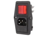 Conector de Alimentare AC 10A 250VAC IEC 60320