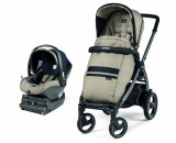 Carucior 2 in 1 Peg Perego Book 51 S Titania i-Size Luxe Ecru 0 - 22 kg