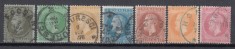 ROMANIA 1872 LP 38 REGELE CAROL I PARIS SERIE STAMPILATA