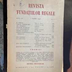 Revista Fundatiilor Regale Anul III Nr. 6 1 Iunie 1936