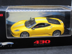 Macheta Ferrari 430 Scuderia Hotwheels Elite 1:43 foto