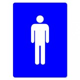 Male Toilet Sign