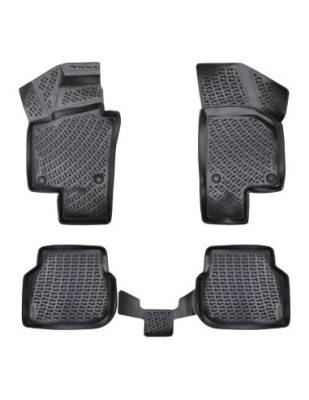 Set covorase auto din cauciuc tip tavita Volkswagen Jetta VI 2011-2019 foto