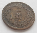 112. Moneda Japonia 1 sen 1883 ( 5 numere)