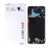 LCD+Touchscreen cu Rama Samsung Galaxy A70 / A705 BLACK Original Service Pack