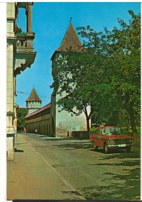 CPIB 16121 CARTE POSTALA - SIBIU. TURNUL DE APARARE