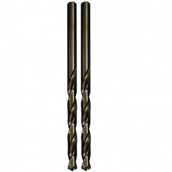 Set 2 burghie pentru metal, Raider 157699, prindere cilindrica, diametru 3.5 mm