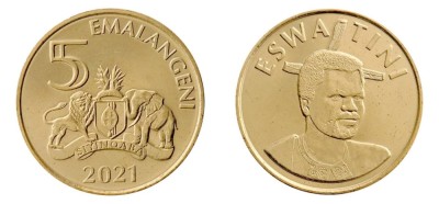 Eswatini 2021 - 5 emalangeni UNC foto