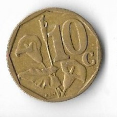 Moneda 10 cents 1996 - Africa de Sud