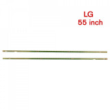 Set barete led TV LG 55 inch, V15.5 ART3 UD REV 0.1 R/L-Type, 2x 60 leduri, Oem