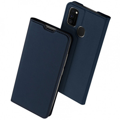 Husa Poliuretan DUX DUCIS Skin Pro pentru Samsung Galaxy M21 / Samsung Galaxy M30s, Bleumarin foto